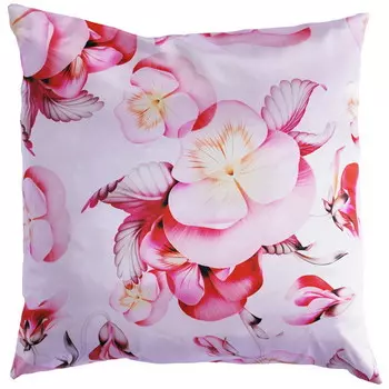 Подушка "Цветы арт. 20-0261" р. 35х35