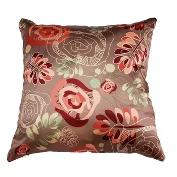 Подушка "Цветы арт. 20-0268" р. 35х35