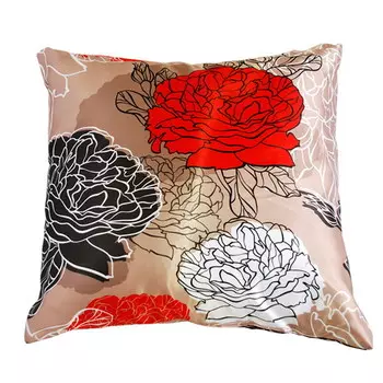 Подушка "Цветы арт. 20-0269" р. 35х35