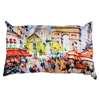 Подушка "Франция Париж арт. 20-0196" р. 35х55