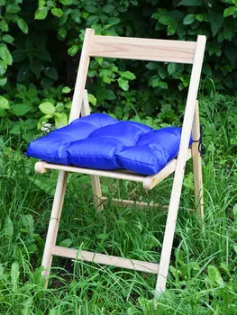 Подушка на стул "Бета Синий" р. 40х40