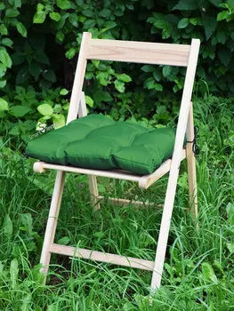 Подушка на стул "Бета Зеленый" р. 40х40