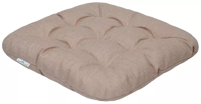 Подушка на стул "Крафт" Бежевый р. 40х40