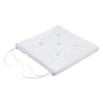 Подушка на стул "Люкс" Серый р. 40х40