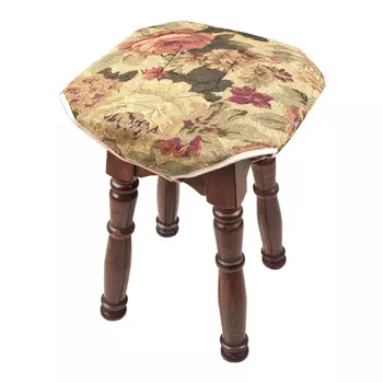 Подушка на стул "Розы" Разноцветный р. 35х35