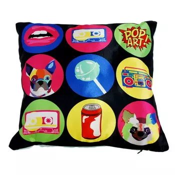 Подушка "Pop Art арт. 20-0243" р. 35х35