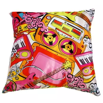 Подушка "Pop Art арт. 20-0249" р. 35х35