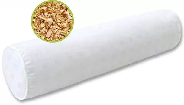 Подушка "Валик с наволочкой" В ассортименте р. 40х10