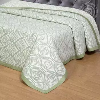 Покрывало "Барханы" Зеленый р. 180х235