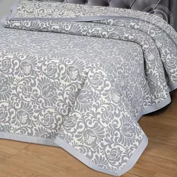 Покрывало "Богдана" Серый р. 240х235