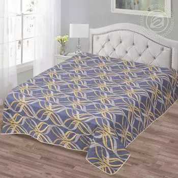 Покрывало "Дарси" Серый р. 150х215