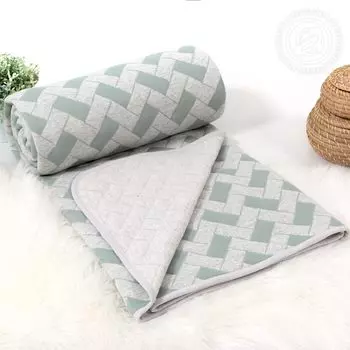 Покрывало "Домино" Серый р. 200х220