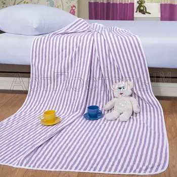 Покрывало "Дорожка" Сиренвый р. 100х140