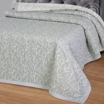 Покрывало "Гейша" Серый р. 240х235