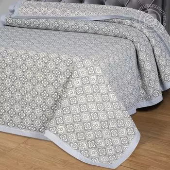 Покрывало "Гертруда Серый" р. 240х235