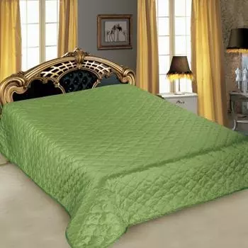 Покрывало "Элеганс" Оливковый, размер 240х210 см