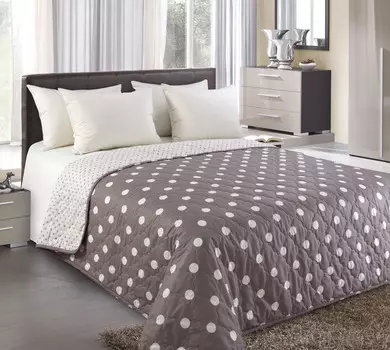 Покрывало "Элис" Кофе р. 220х210