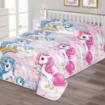 Покрывало "Карусельки Розовый" р. 150х215