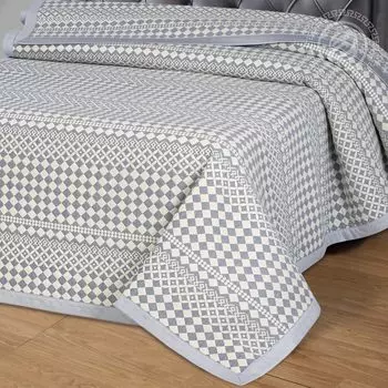 Покрывало "Лагуна" Синий р. 240х235