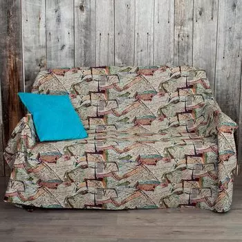 Покрывало "Лидия" Бежевый р. 180х194