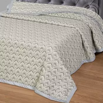 Покрывало "Майя Серый" р. 180х235