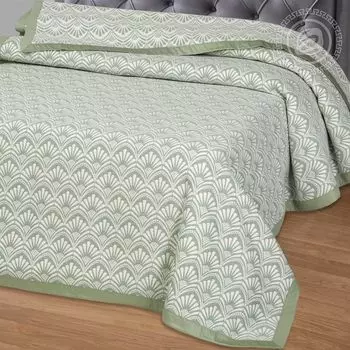 Покрывало "Майя" Зеленый р. 220х235