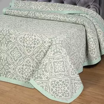 Покрывало "Резеда" Зеленый р. 220х235