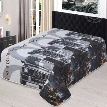 Покрывало "Статус Антрацит" р. 150х215