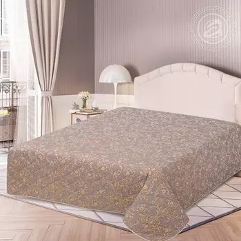 Покрывало "Таинство" Коричневый р. 220х215