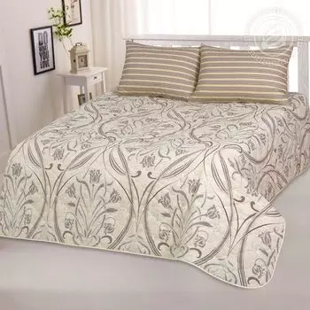 Покрывало "Варьете" Коричневый р. 180х215