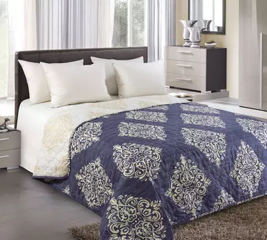 Покрывало "Византия" Синий р. 240х210