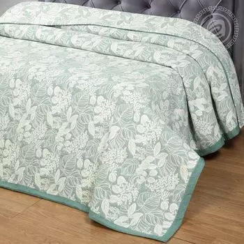 Покрывало "Ясмина" Зеленый р. 220х235
