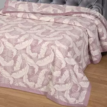 Покрывало "Злата" Сиреневый р. 220х235