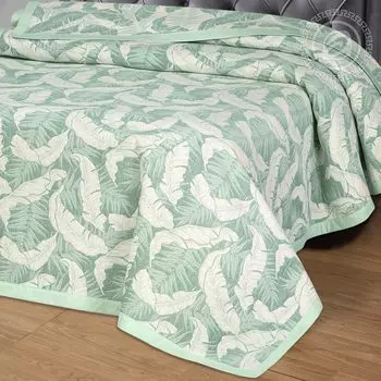 Покрывало "Злата" Зеленый р. 180х235