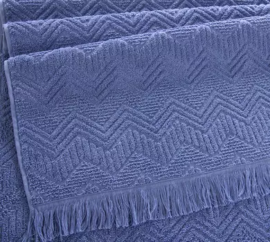 Полотенце "Бавария" Серо-голубой р. 50х90