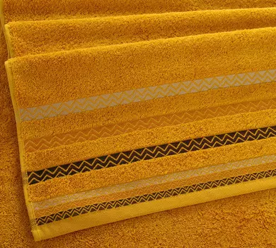 Полотенце "Бухарест" Горчичный р. 50х90