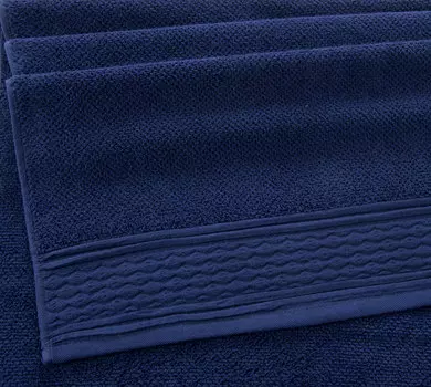 Полотенце "Дакота" Темно-синий р. 50х90