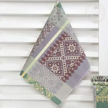 Полотенце "Герда" Зеленый р. 50х70