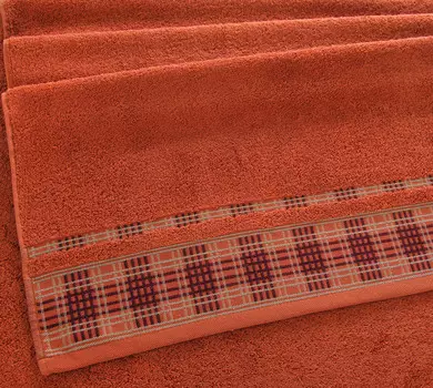 Полотенце "Эдинбург" Терракот р. 50х90