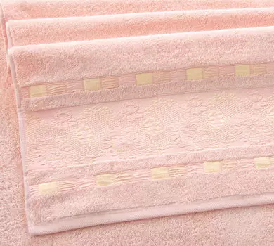 Полотенце "Каталония" Персиковый р. 70х140