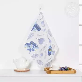 Полотенце "Колибри" Белый р. 50х70