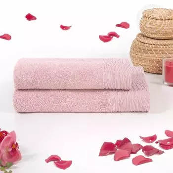 Полотенце "Модерн" Пудровый р. 50х90