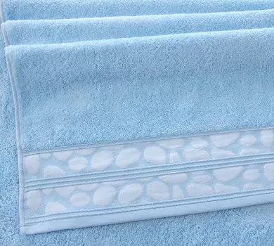Полотенце "Монтана" Светло-голубой р. 70х140
