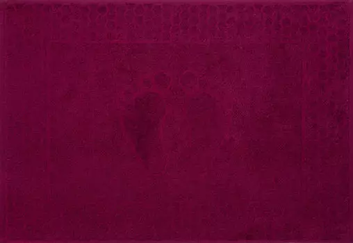 Полотенце "Ножки Бордовый" р. 50х70