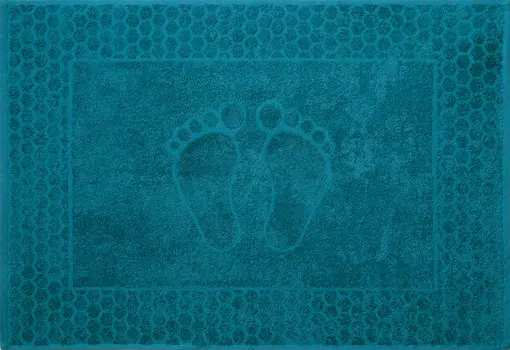 Полотенце "Ножки" Морская волна р. 50х70