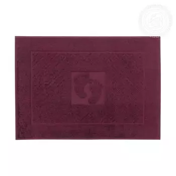 Полотенце "Ножки" Темно-бордовый р. 50х70