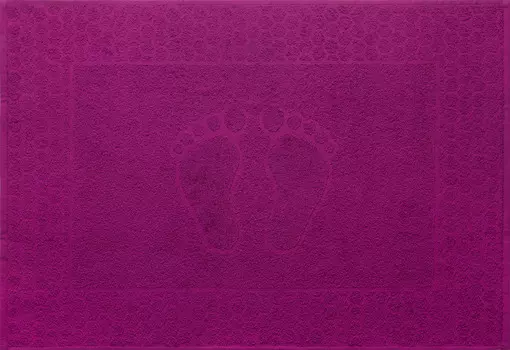 Полотенце "Ножки" Яркая фуксия р. 50х70