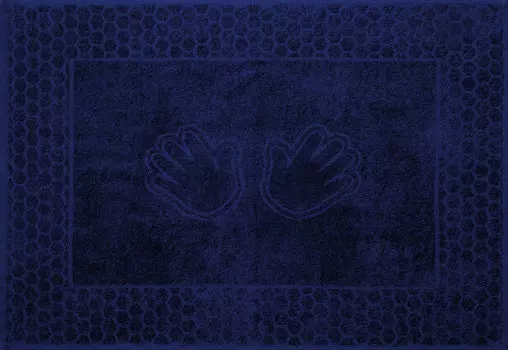Полотенце "Ручки Темно-синий" р. 50х70