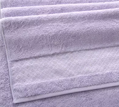 Полотенце "Симпатия" Светлая сирень р. 70х140