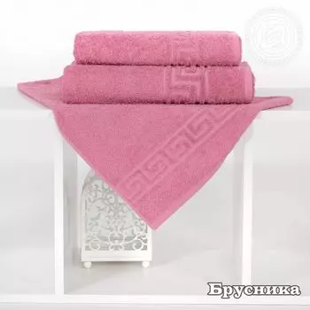 Полотенце "Уют" Брусничный р. 70х140